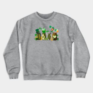 St. Patrick's Day PickleS Crewneck Sweatshirt